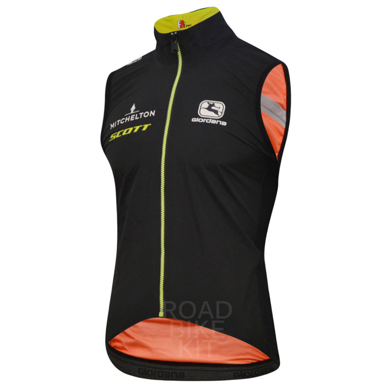 mitchelton scott monsoon vest front 2018