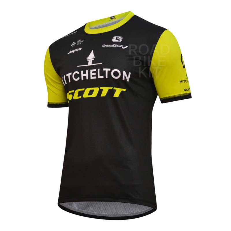 mitchelton scott tech tshirt front 2018