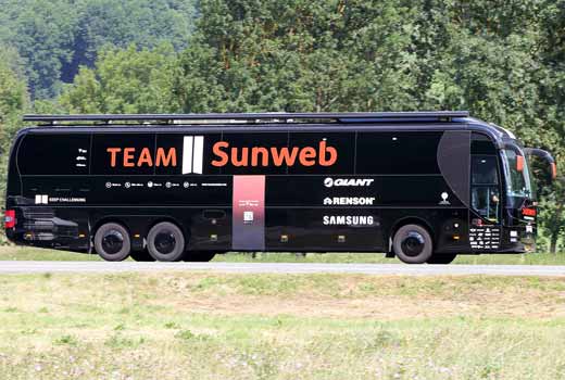 team sunweb team bus 2018