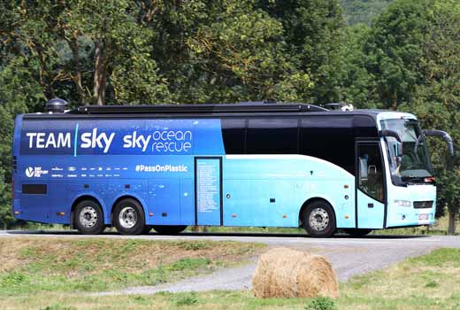 team sky team bus 2018