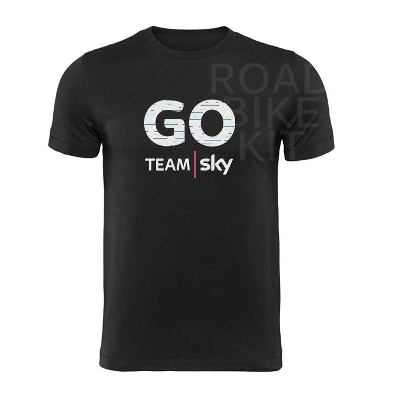 team sky go tshirt black