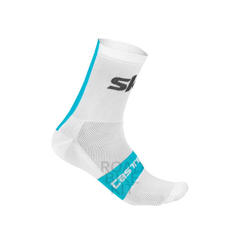 rosso corsa sock white 2018