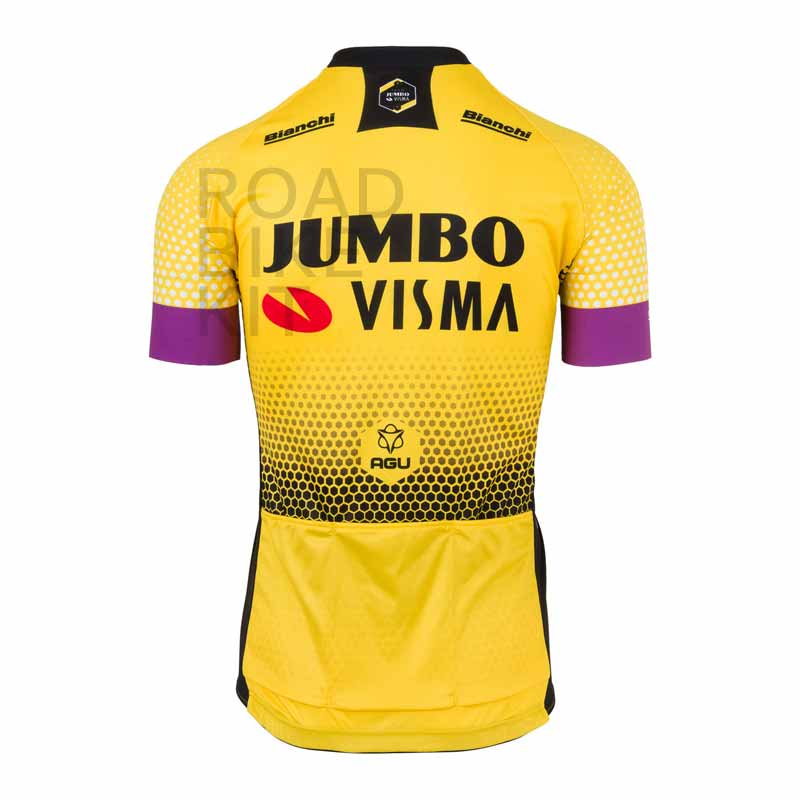team jumbo visma jersey back 2019