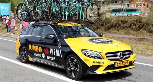 team jumbo visma team car 2019