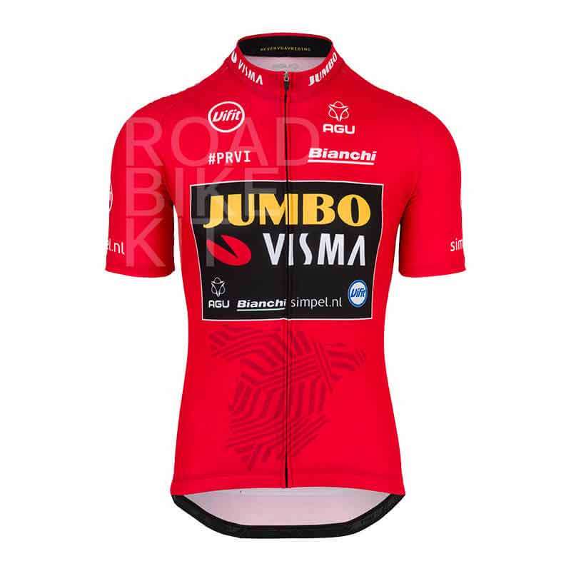 team jumbo visma vuelta win red jersey 2019