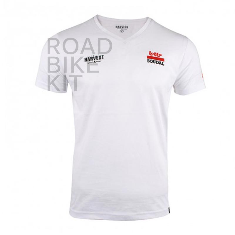 lotto soudal tshirt white plain 2019