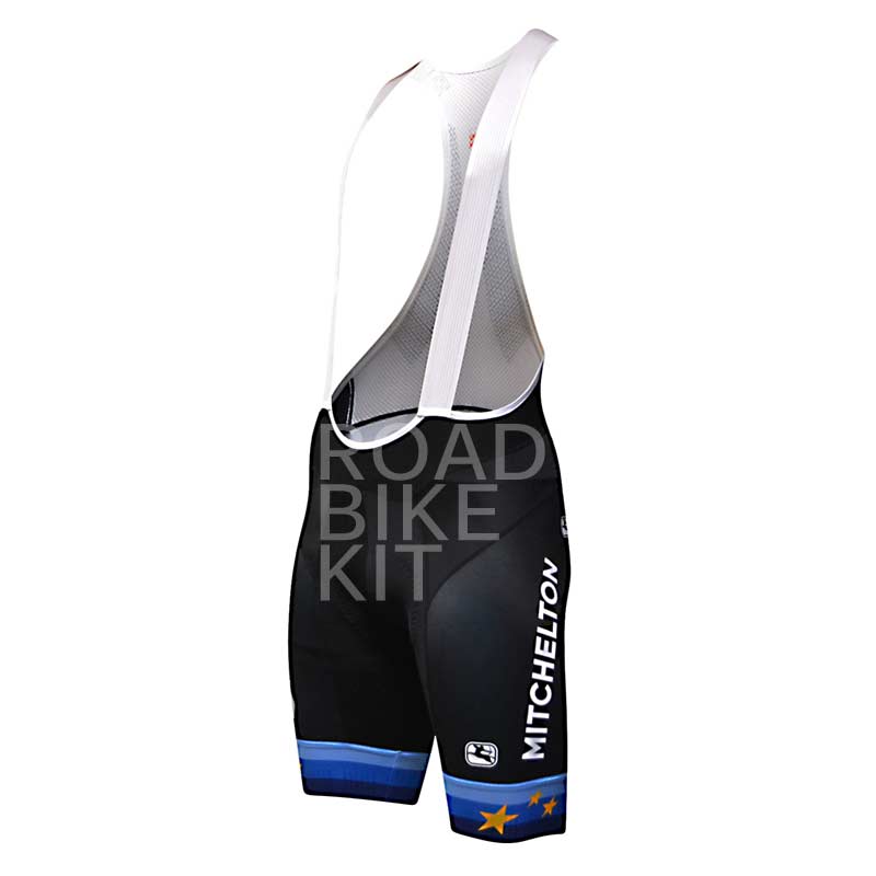 mitchelton scott european champion bibshorts  2019