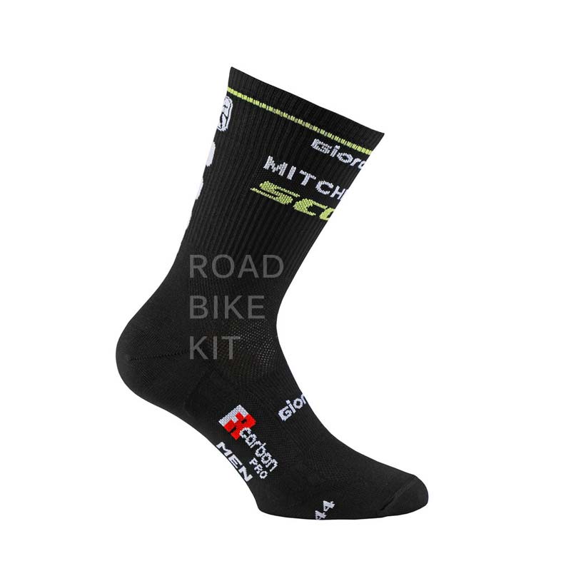 mitchelton scott sock black 2019