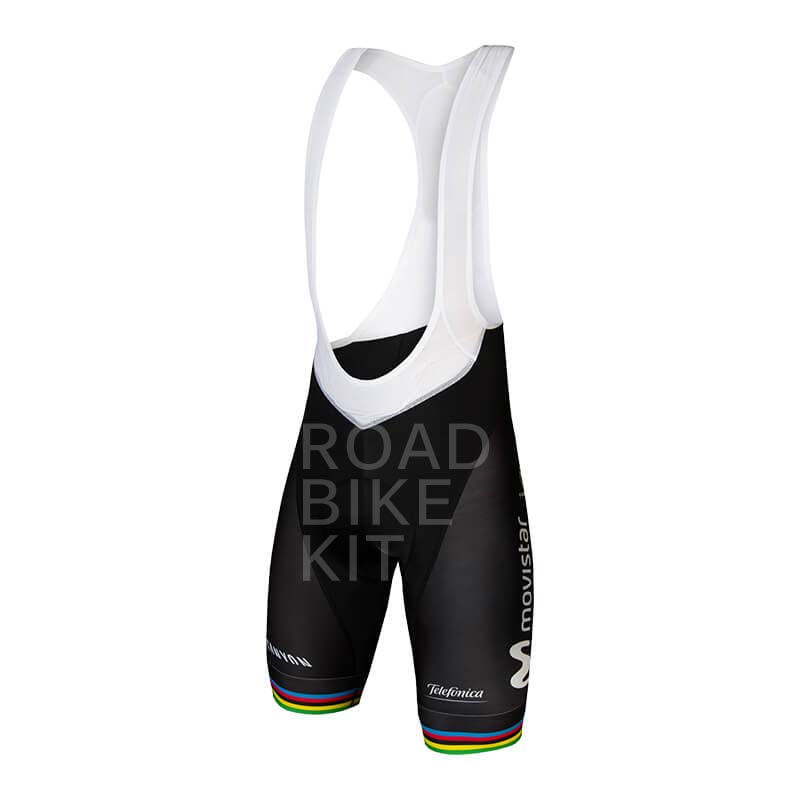 movistar world champion bibshorts 2019