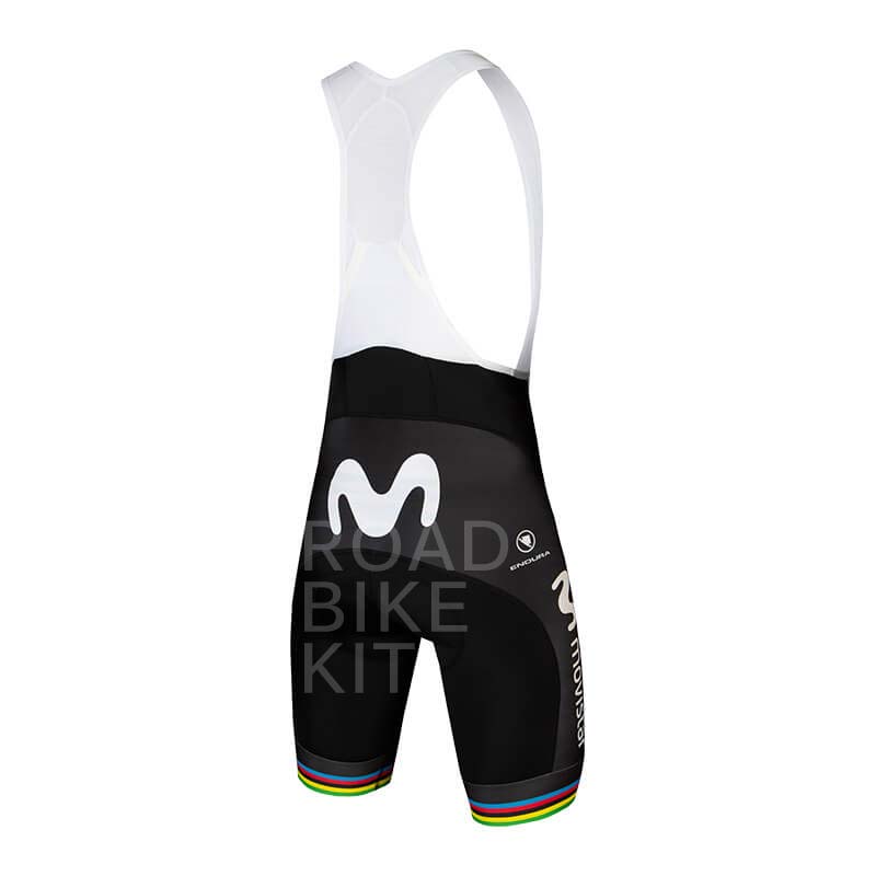 movistar world champion bibshorts back 2019