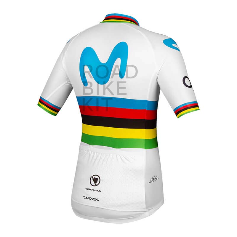 movistar world champion jersey back 2019