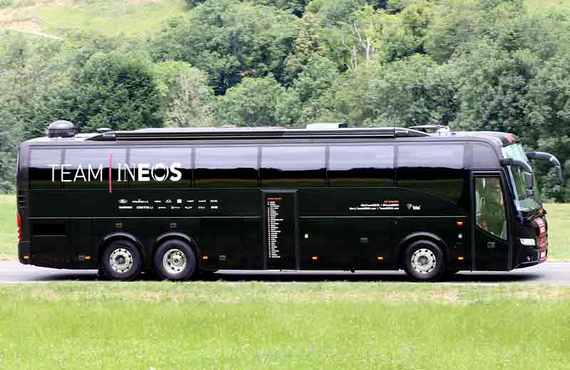 team ineos team bus 2019