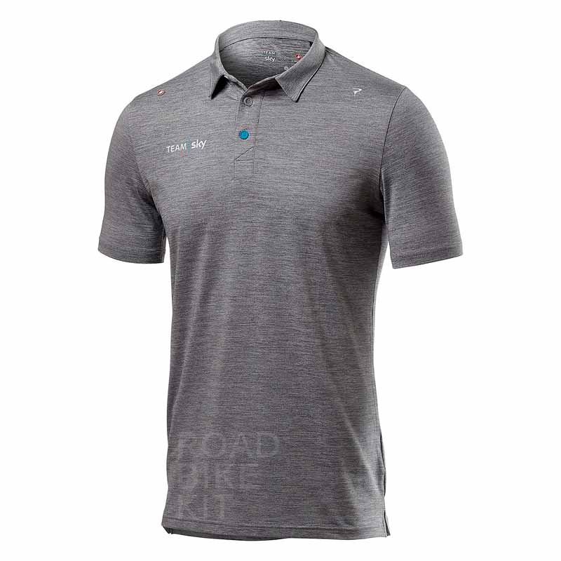 sky castelli polo light grey 2019
