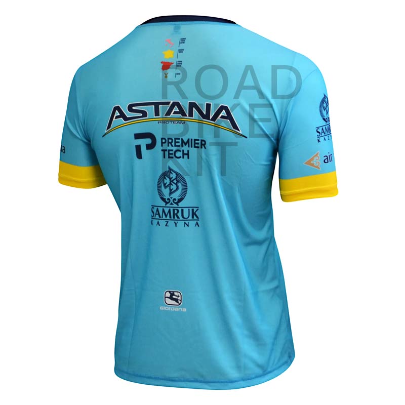 astana tech tshirt back 2020