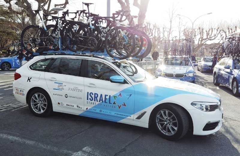 isreal start up nation team car 2020