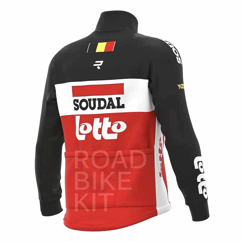 lotto soudal winter jacket back 2020