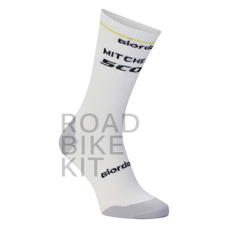 mitchelton scott sock white 2020