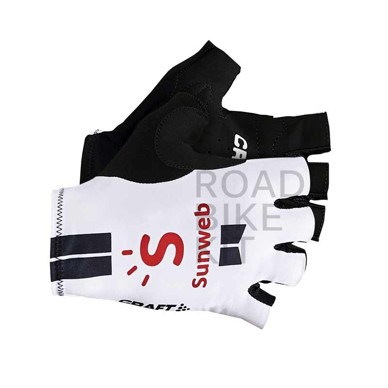 sunweb gloves white 2020