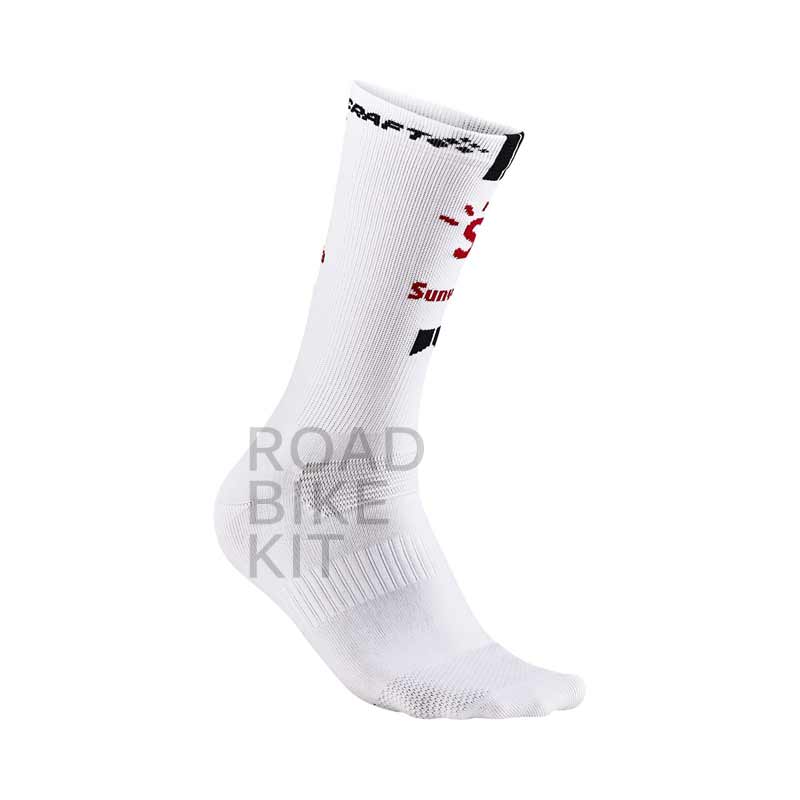 sunweb sock white 2020