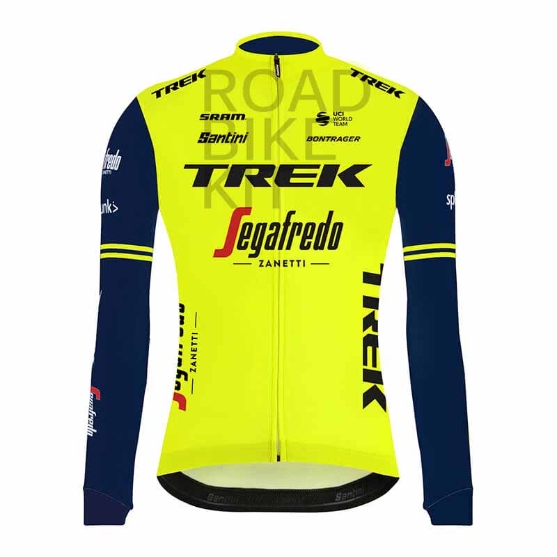 trek segafredo training jersey long sleeve 2020