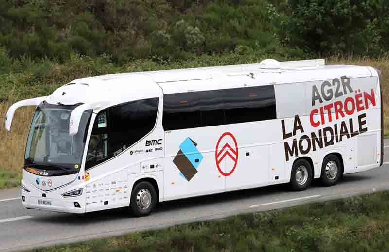 ag2r team bus 2022