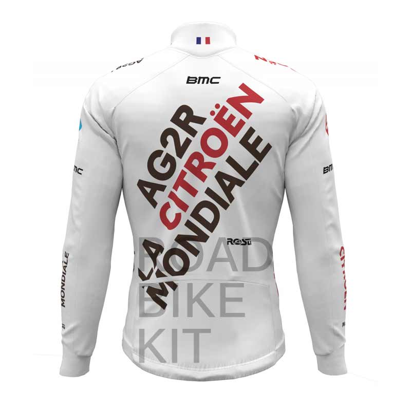 ag2r citroen thermal jacket back 2022