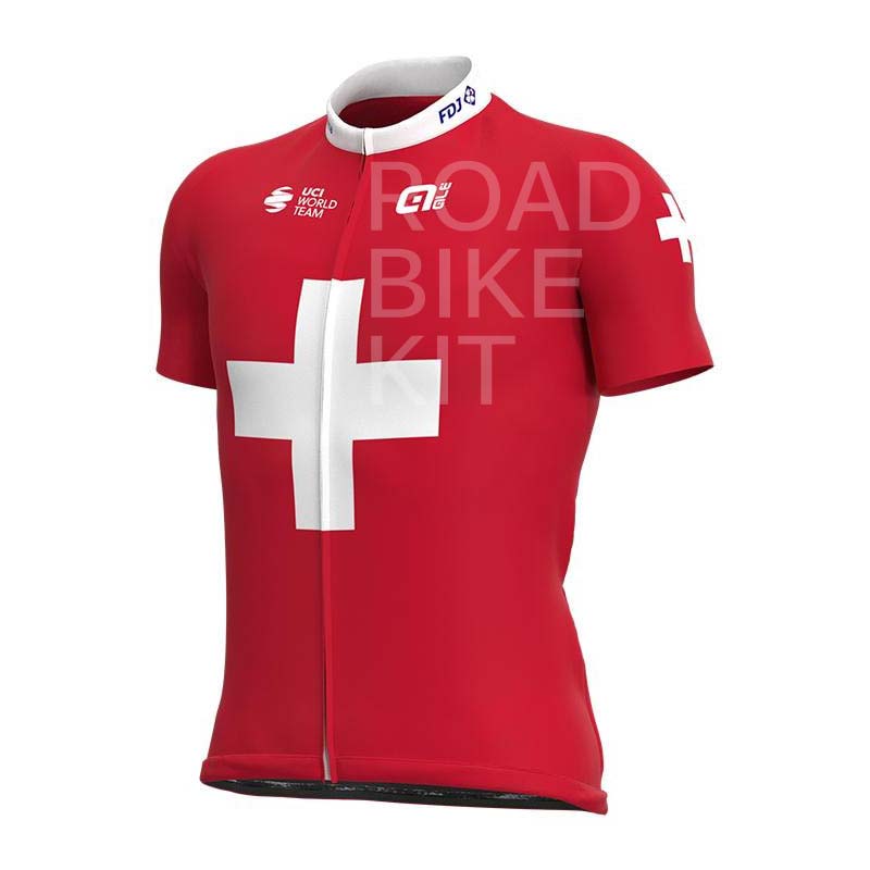 groupama fdj swiss champion jersey 2021