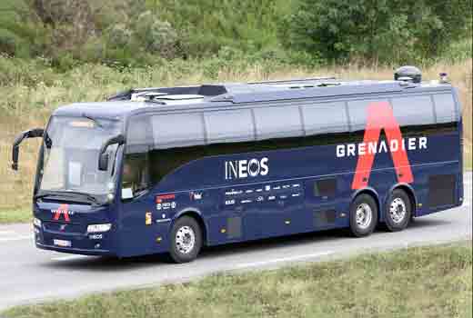 team ineos team bus 2021