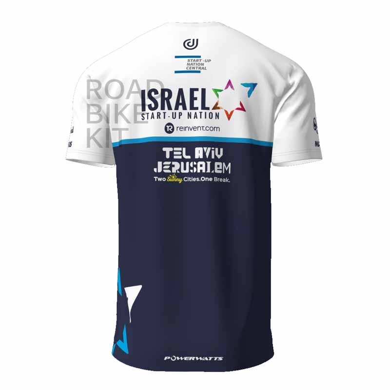 israel start up nation dri fit tshirt back 2021