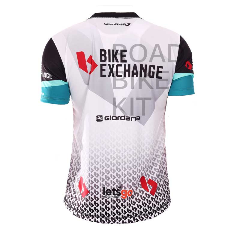 team bike exchange tech tshirt back 2021