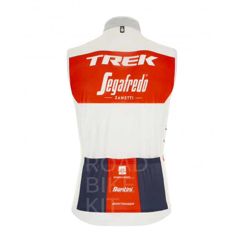 trek segafredo gilet back 2021