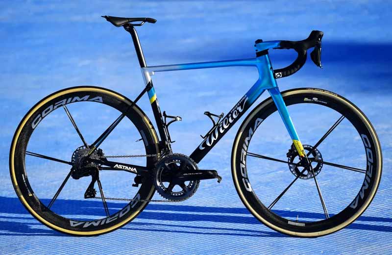 Astana bicycle 2021 Wilier Zero SLR