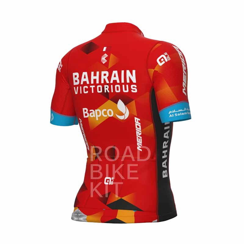 bahrain victorious jersey back 2022