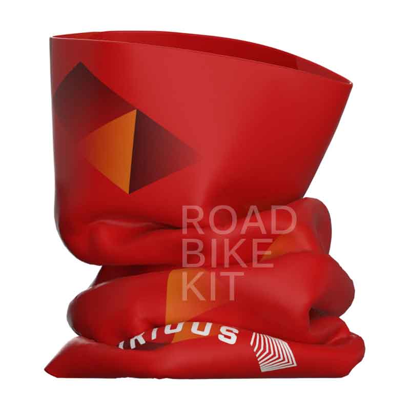 bahrain victorious neckwarmer red 2022