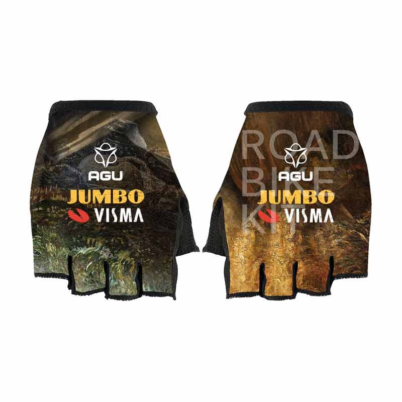 team jumbo visma gloves tdf 2022