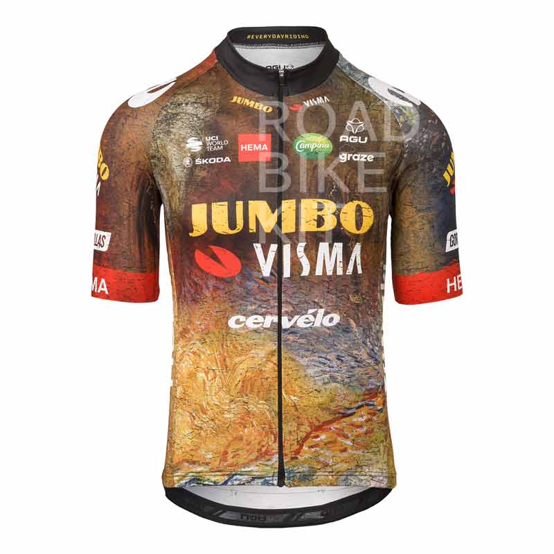 team jumbo visma jersey tdf 2022