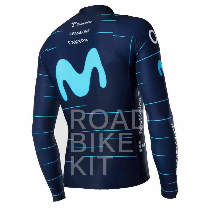 movistar long sleeve back 2022