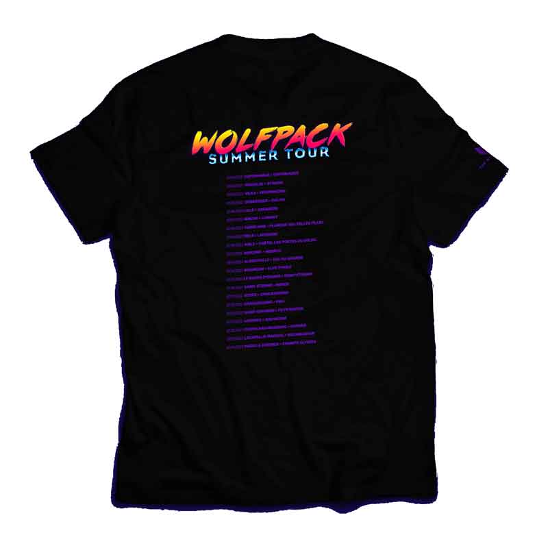 wolfpack summer tour tshirt back 2022