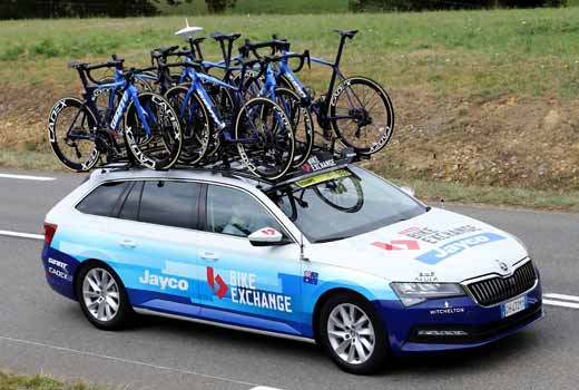 team bike exchange team car 2022