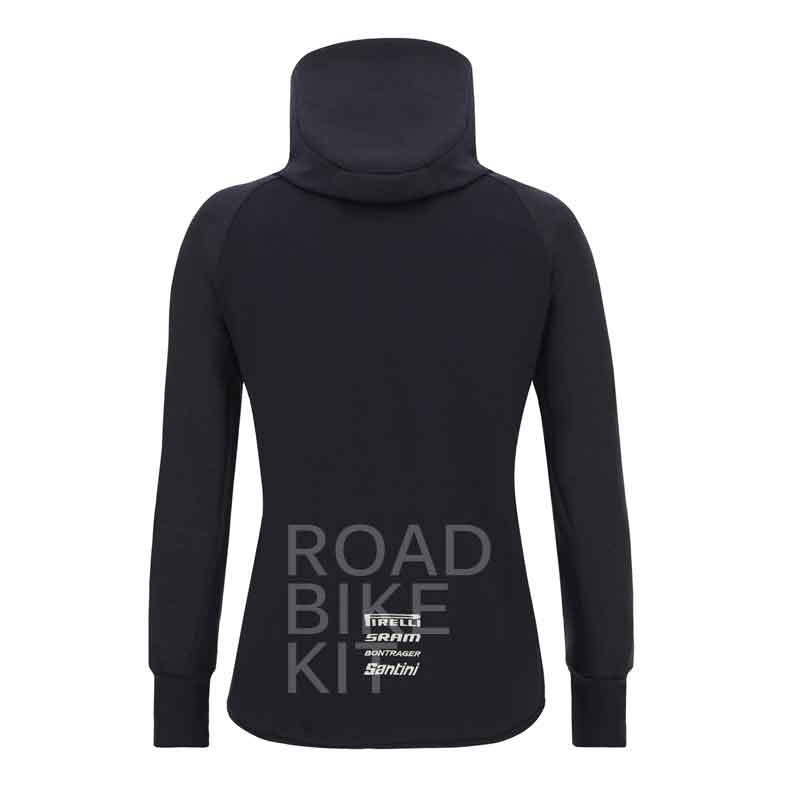 trek segafredo world champion rain jacket back 2022