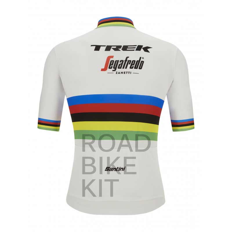 trek segafredo world champion jersey back 2022