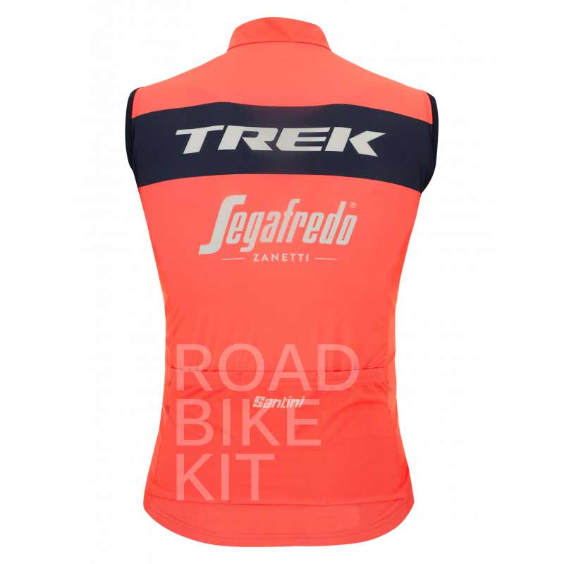 trek segafredo gilet training back 2022