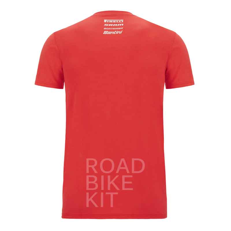 trek segafredo training tshirt back 2022