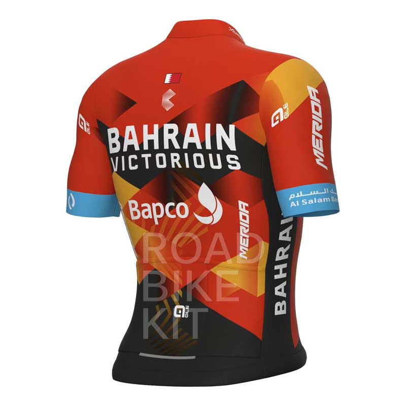bahrain victorious jersey back 2023