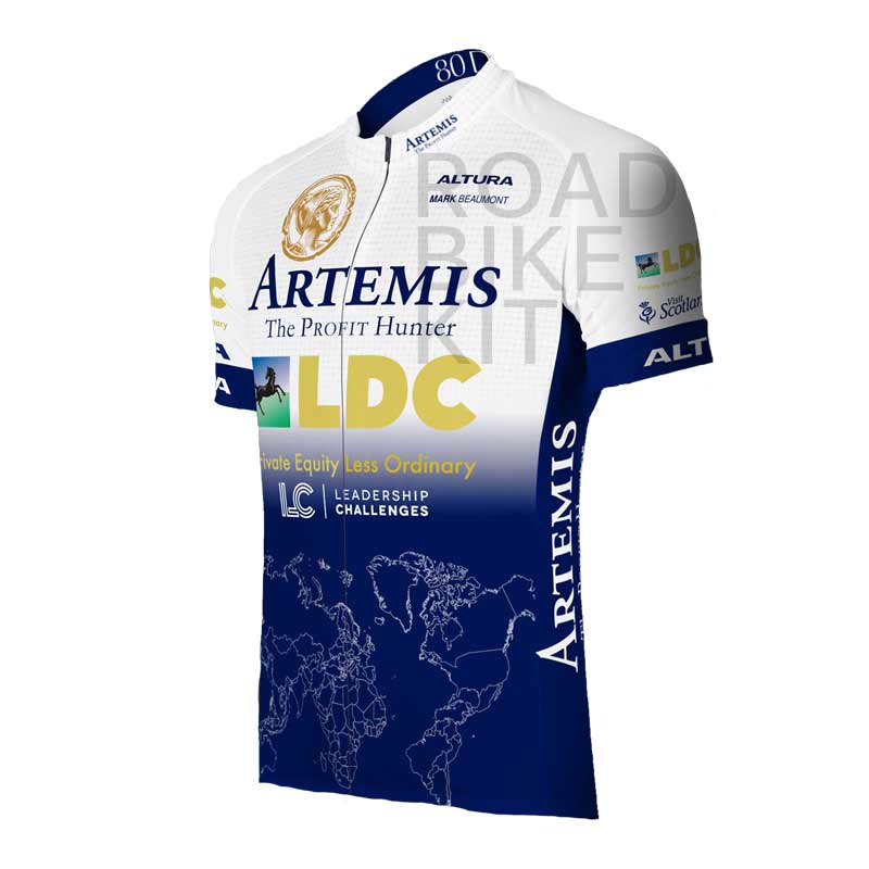 mark beaumont 80 days jersey