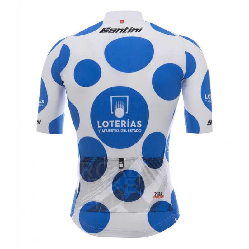 vuelta polka dots back jersey 2018