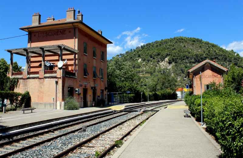 l'escarene train station