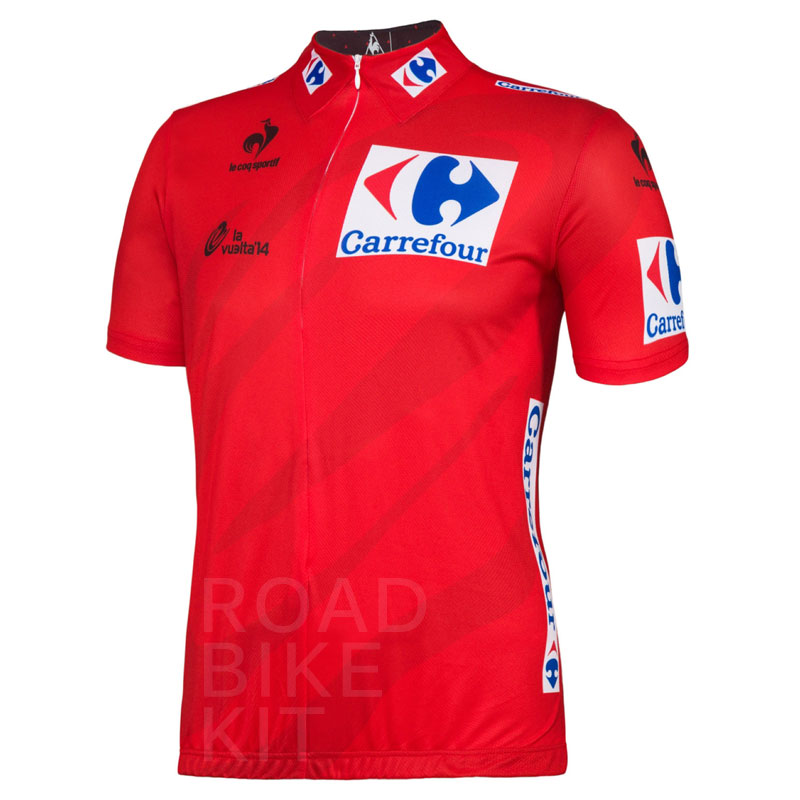 red jersey vuelta espana 2014