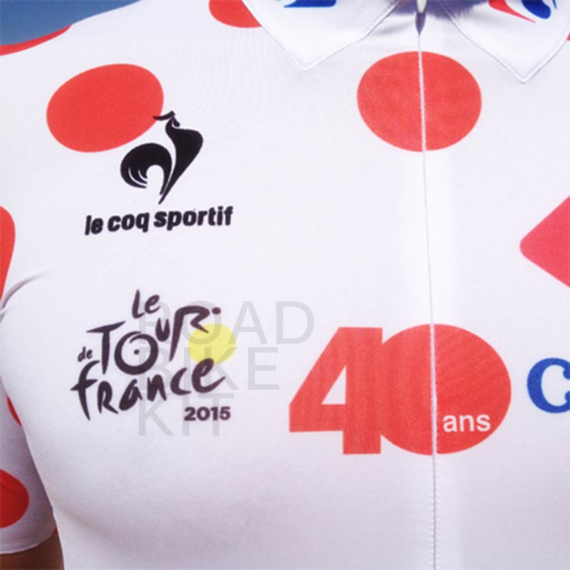 polka dot jersey 40th anniversary detail 2015