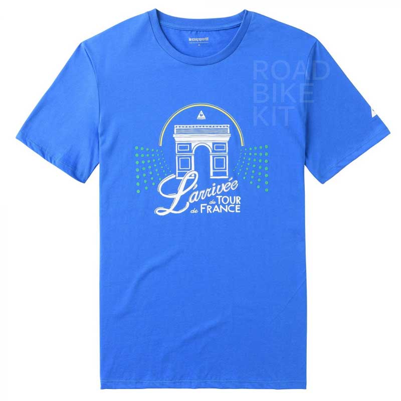l'arivee tshirt blue 2016
